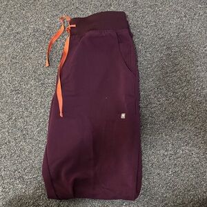 Figs Women's Straight Leg Pants - Purple and Orange